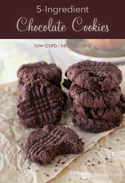 Keto Chocolate Dessert Recipes: Ingredient Keto Chocolate Cookies