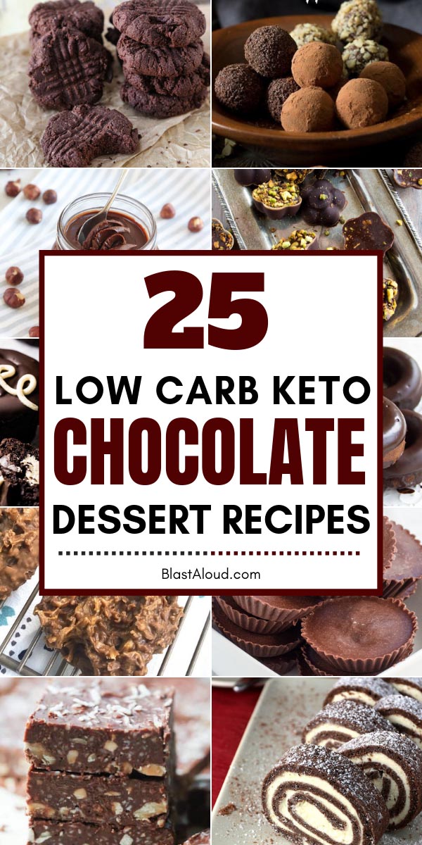 Low Carb Keto Chocolate Dessert Recipes