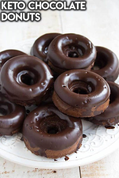 Keto Chocolate Dessert Recipes: Keto Chocolate Donuts