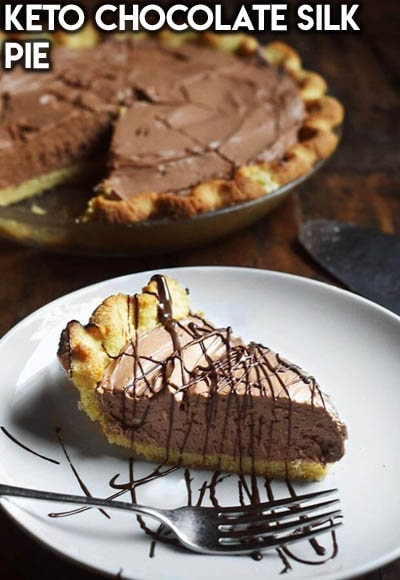Keto Chocolate Dessert Recipes: Keto Chocolate Silk Pie