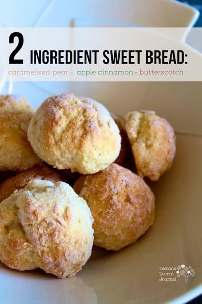 Homemade bread recipes: 2 Ingredient Sweet Bread