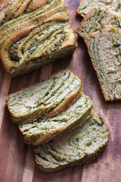 Homemade bread recipes: Braided Pesto Bread