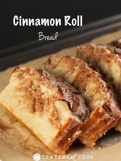 Homemade bread recipes: Cinnamon Roll Bread