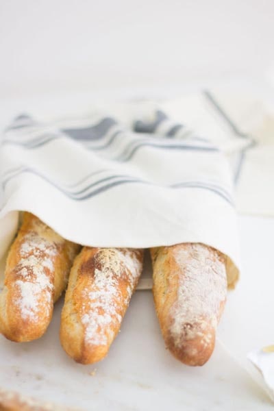 Homemade bread recipes: French Baguette