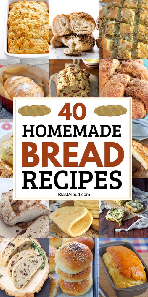 Homemade bread recipes