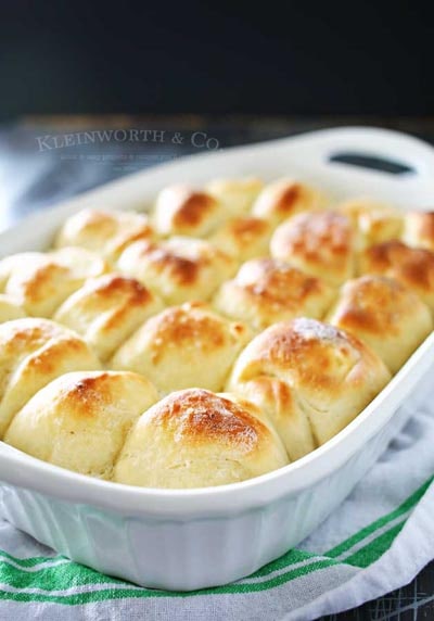 Homemade bread recipes: One Hour Dinner Rolls