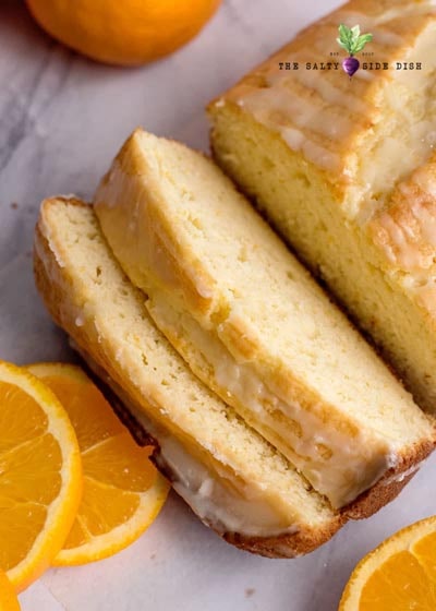 Homemade bread recipes: Orange Bread with Orange Glaze