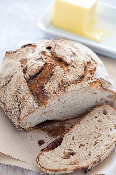 Rustic Homemade Sourdough Bread