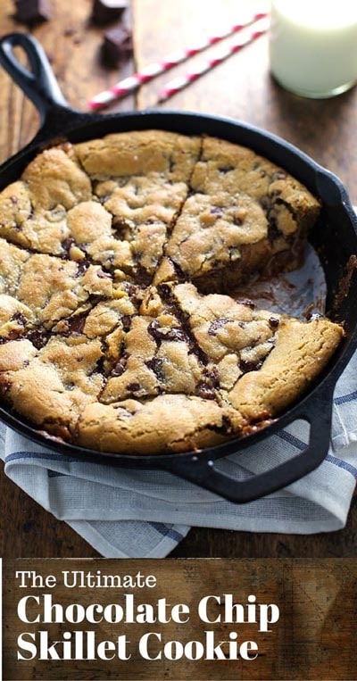 Skillet Desserts: The Ultimate Chocolate Chip Skillet Cookie