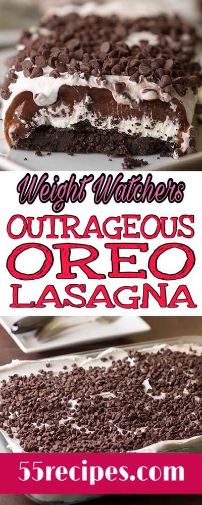 Weight Watchers Outrageous Oreo Lasagna