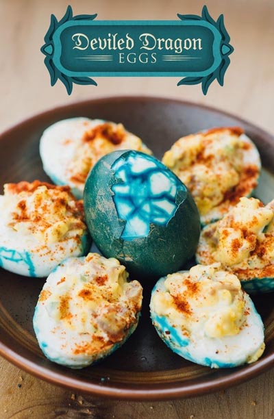 Game Of Thrones Recipes: Deviled Dragon Eggs
