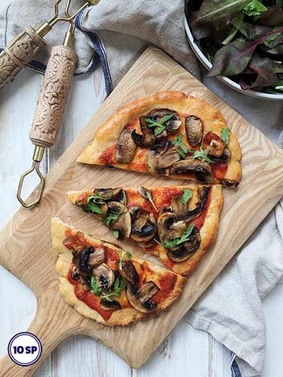 Weight Watchers Pizza Recipes: Mushroom Pizza