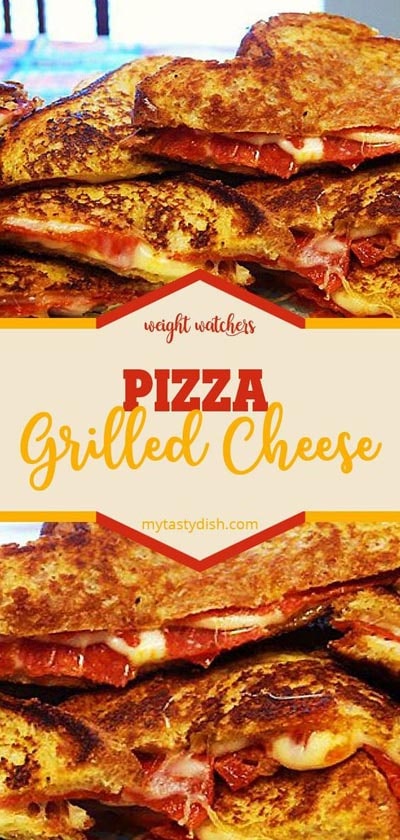 Weight Watchers Pizza Recipes: Pizza Grilled Cheese