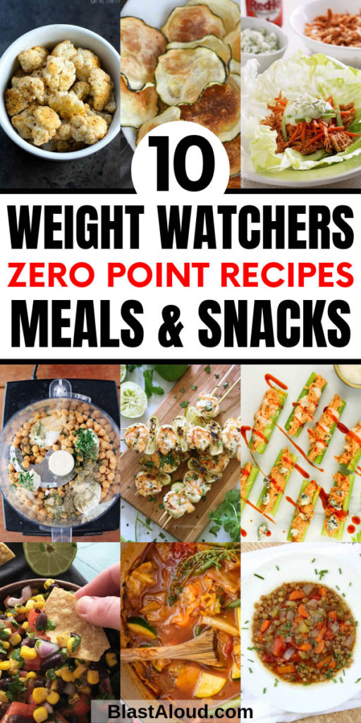 10 Weight Watchers Zero Point Recipes: Meals And Snacks