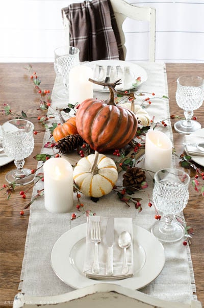 14 Gorgeous DIY Thanksgiving Table Setting Ideas