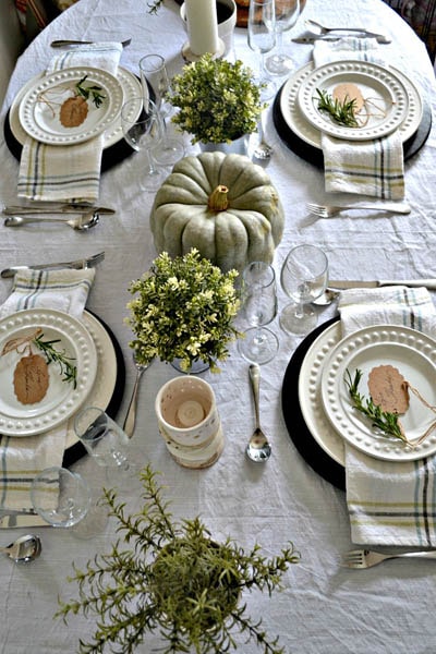 14 Gorgeous DIY Thanksgiving Table Setting Ideas