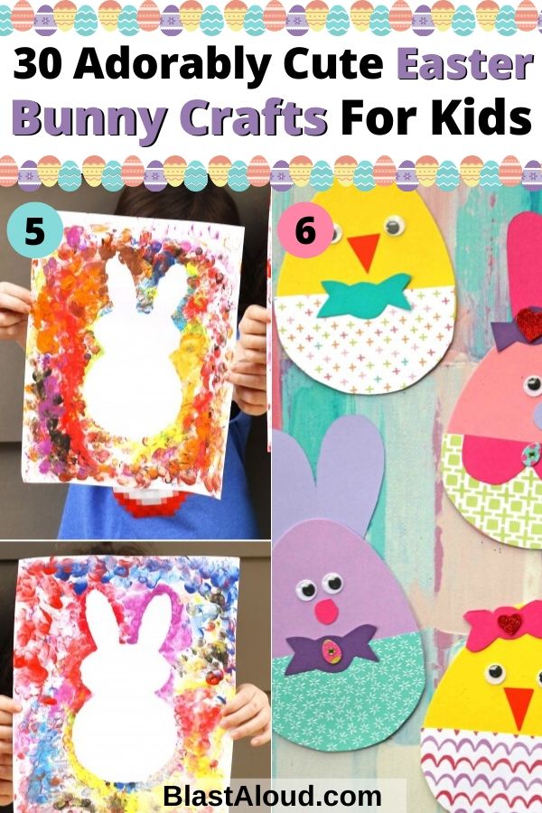 Adorably Cute Easter Bunny Crafts For Kids