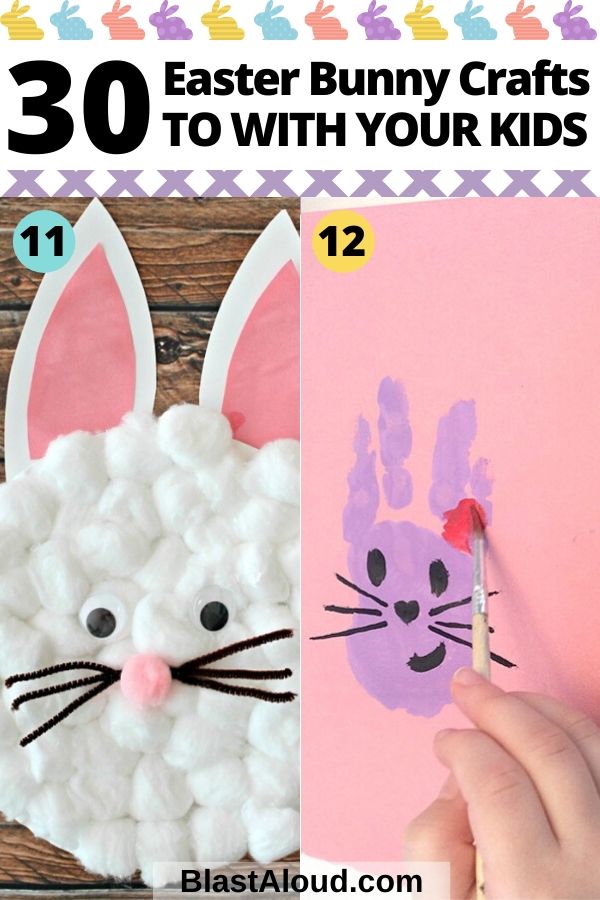 Adorably Cute Easter Bunny Crafts For Kids