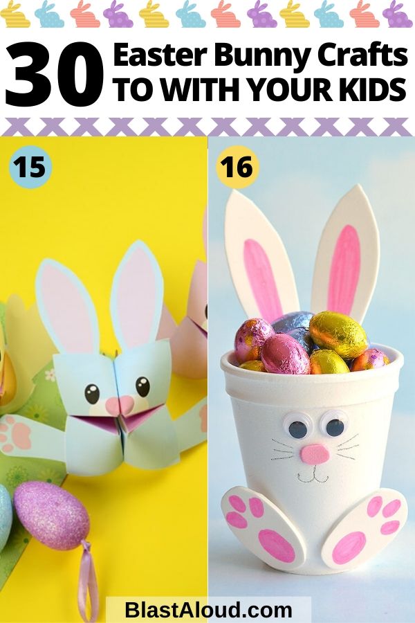 Adorably Cute Easter Bunny Crafts For Kids