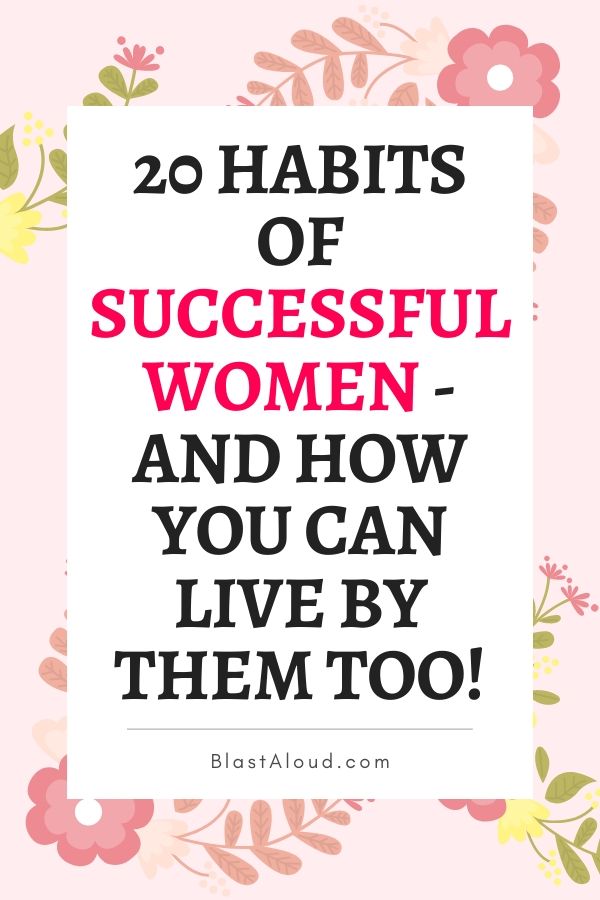 Habits Of Successful Women