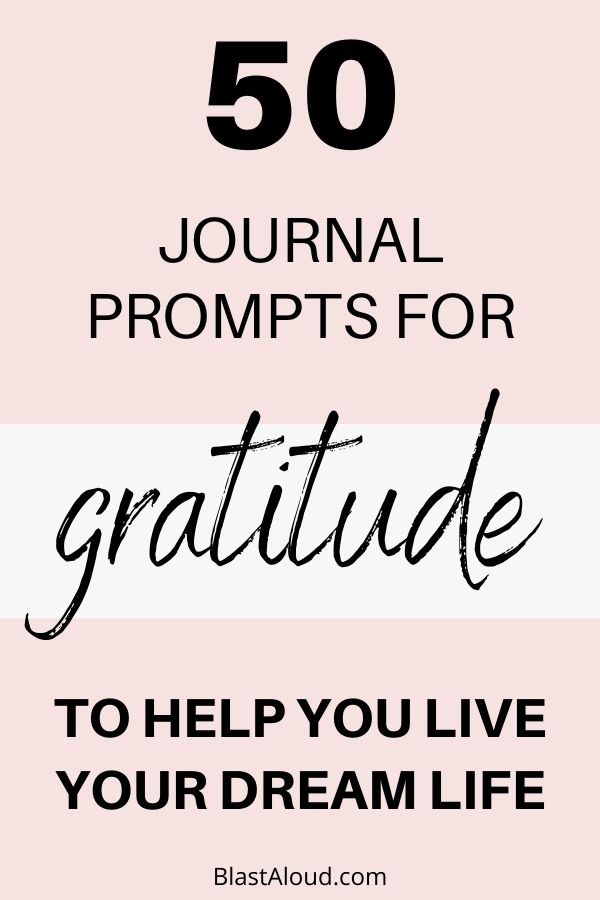 Gratitude Journal Prompts